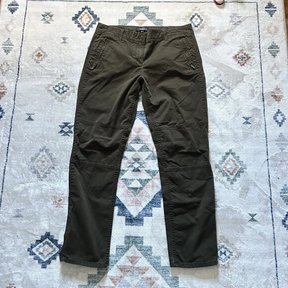 Talbots Womens Pants Size 6 Brown Zip Pockets Modern Fit - Picture 1 of 8